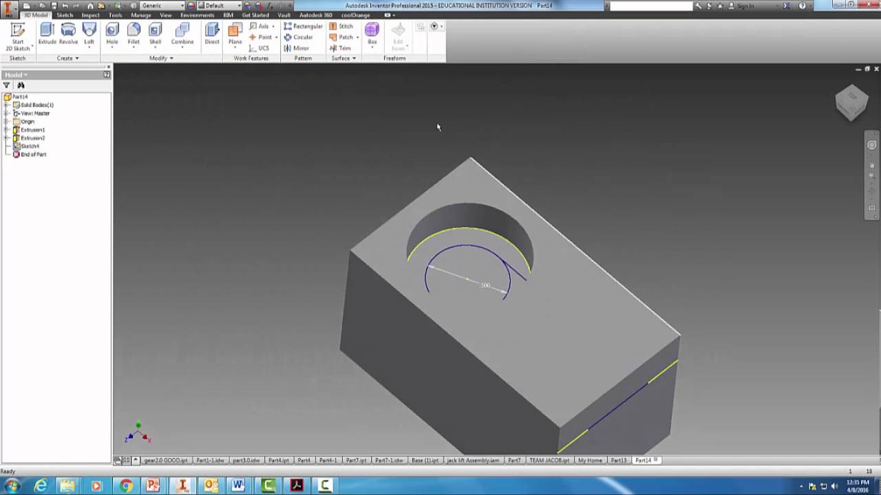7.2 Part 2 Section View