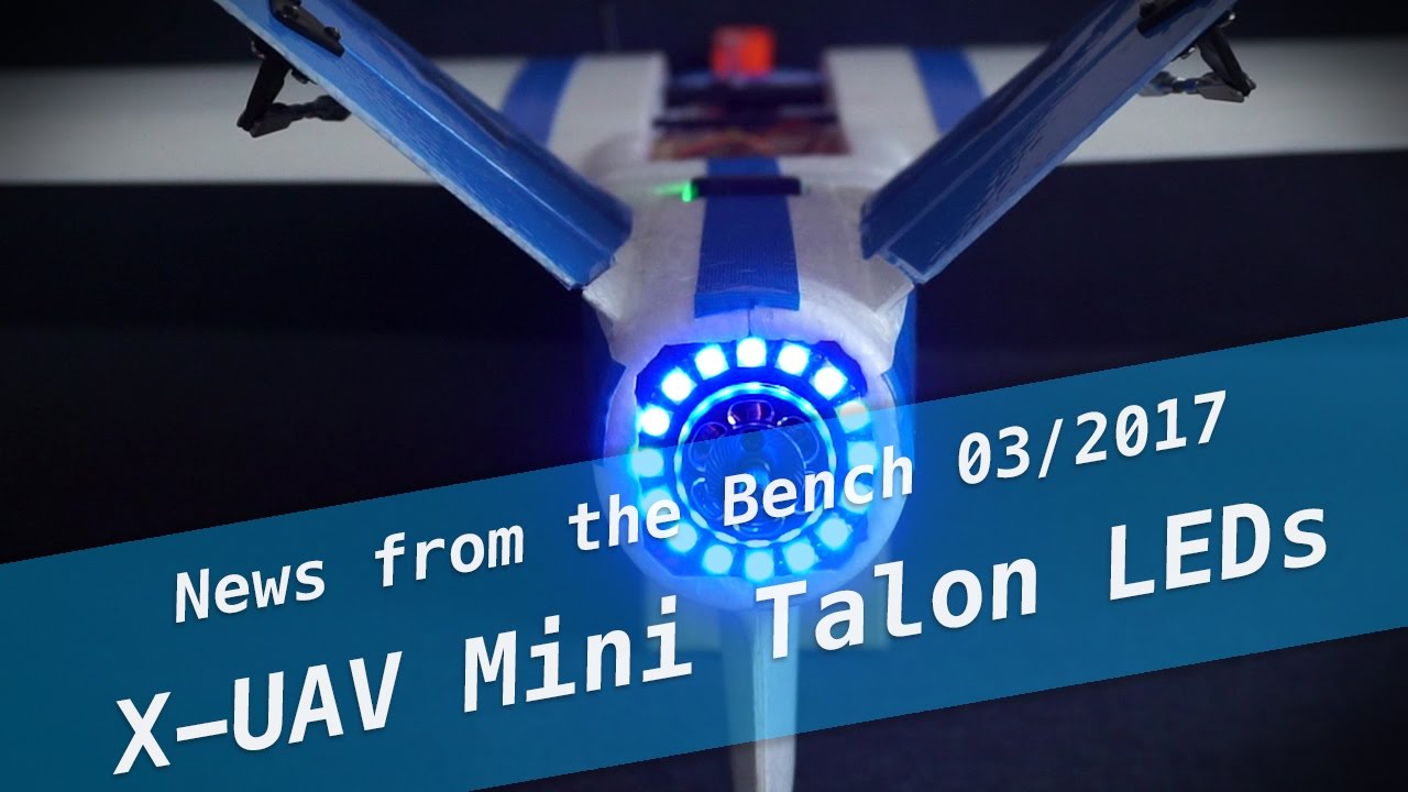X-UAV Mini Talon LED system