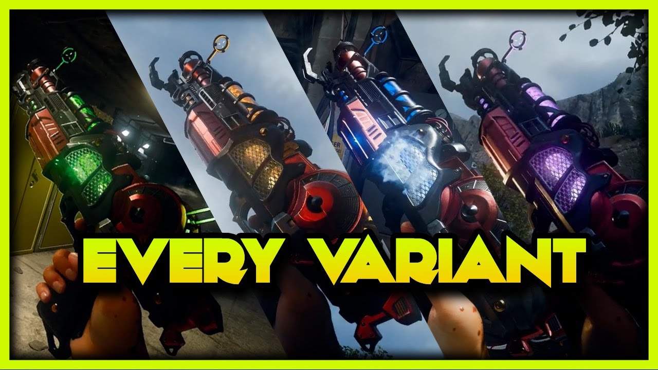 How to Craft EVERY Ray Gun Mk2 Variant EASY - Shattered Veil Wonder Weapons Guide