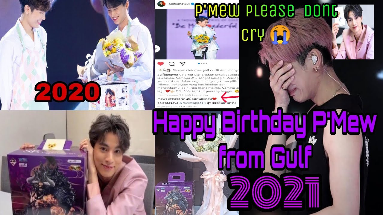 Happy Birthday P'Mew, Please Dont Cry‼️😭🤧🌞
