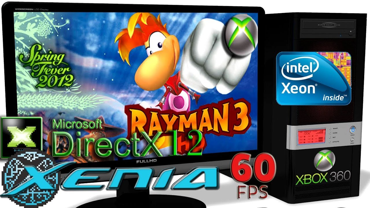 XENIA-DX12 1.00-ML [Xbox 360] - Rayman 3 HD [60FPS-Gameplay] XBLA. DirectX12 #10