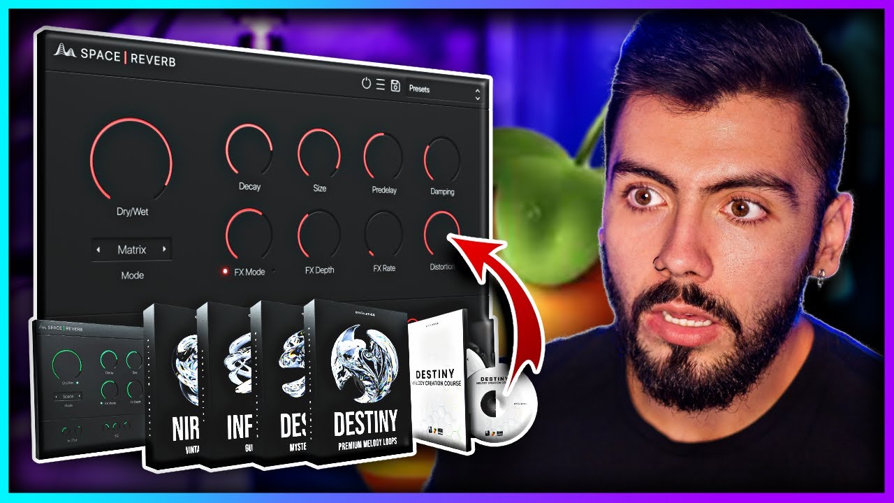 Bonus Premium Cymatics Reverb Plugin When Getting Destiny Sample Pack