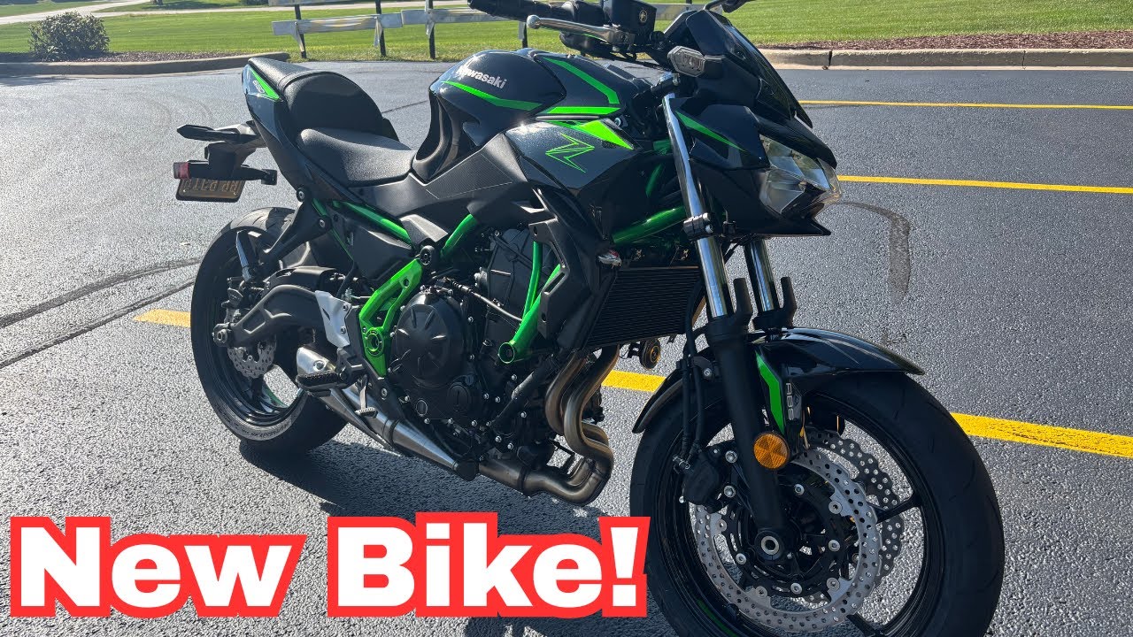 2025 Kawasaki Z650 Ride home from the Dealership!