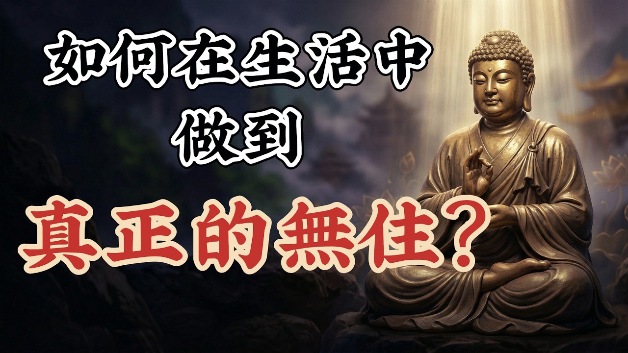 【實修應用】讀懂《金剛經》無住生心，在家庭的柴米油鹽中放下執著！#金剛經 #無住生心 #修行 #開悟