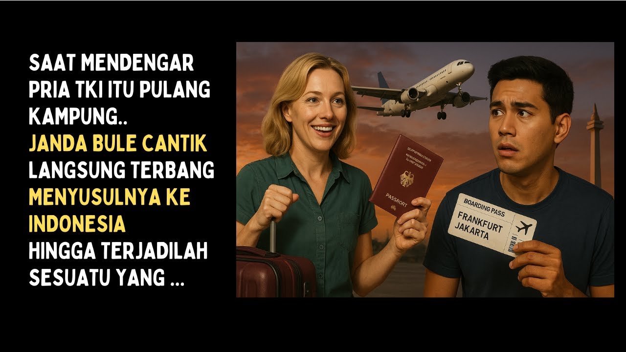 TANPA RAGU, Janda Bule Cantik Menyusul TKI ke Indonesia | UNIK Story