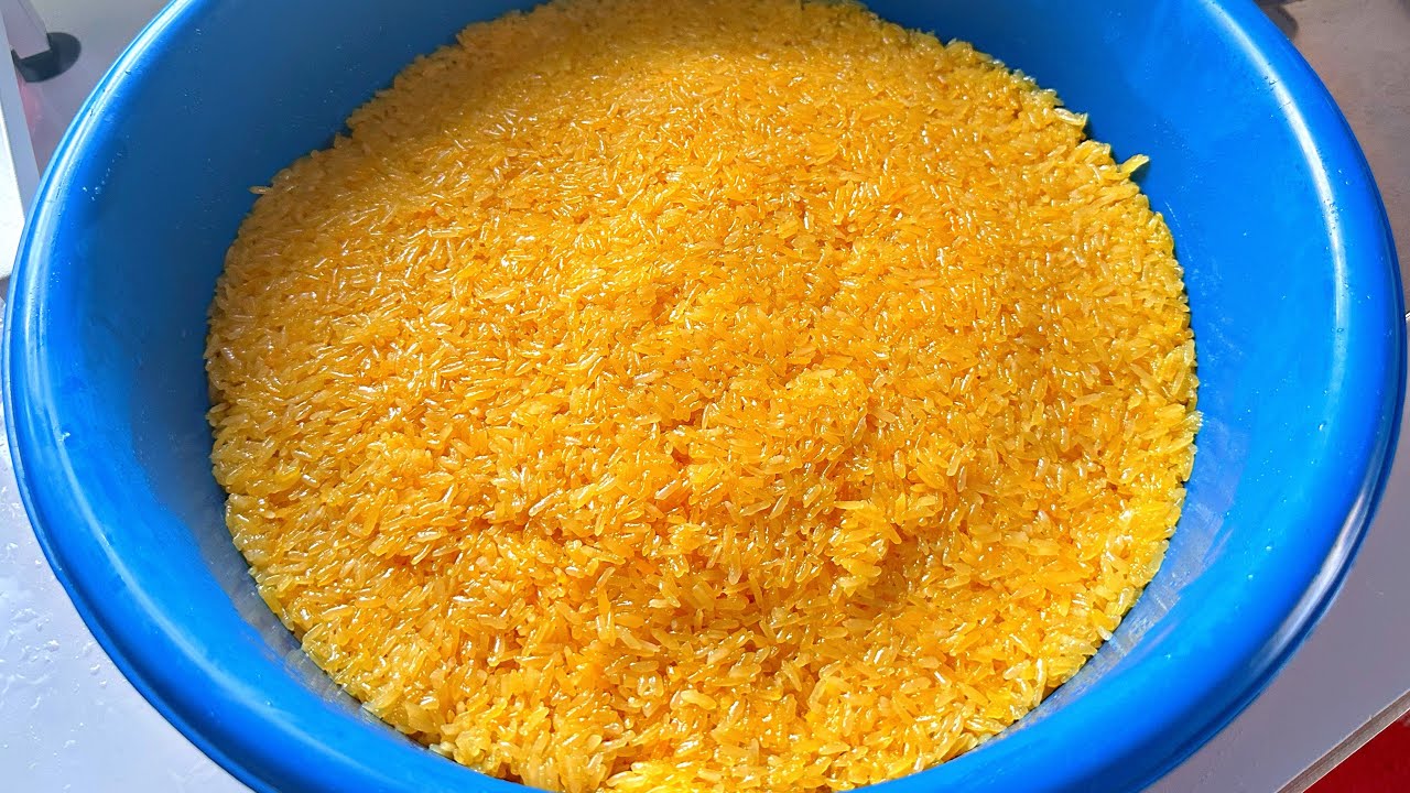 2 Kilo Pulut Kuning Untuk Budak Mengaji | Tips Pulut Tak Lembik Dan Tak Mudah Basi