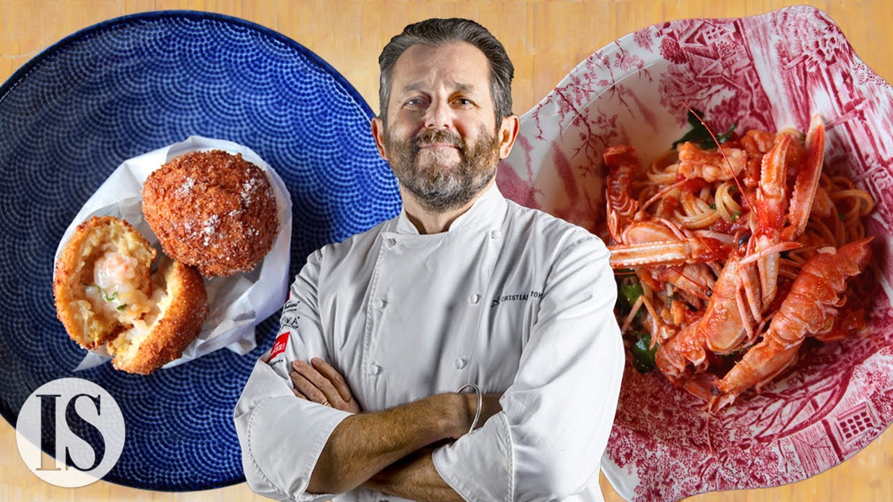 Linguine agli scampi: originale vs. gourmet con Cristiano Tomei