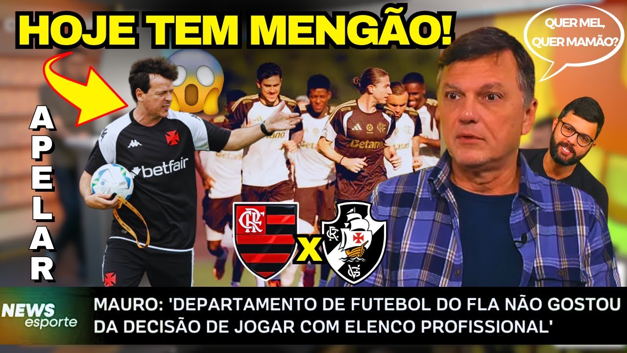 CLÁSSICO DOS MILHÕES! FLAMENGO ACELERA, BAP DECIDE E MAURO CEZAR CONTA OS BASTIDORES!