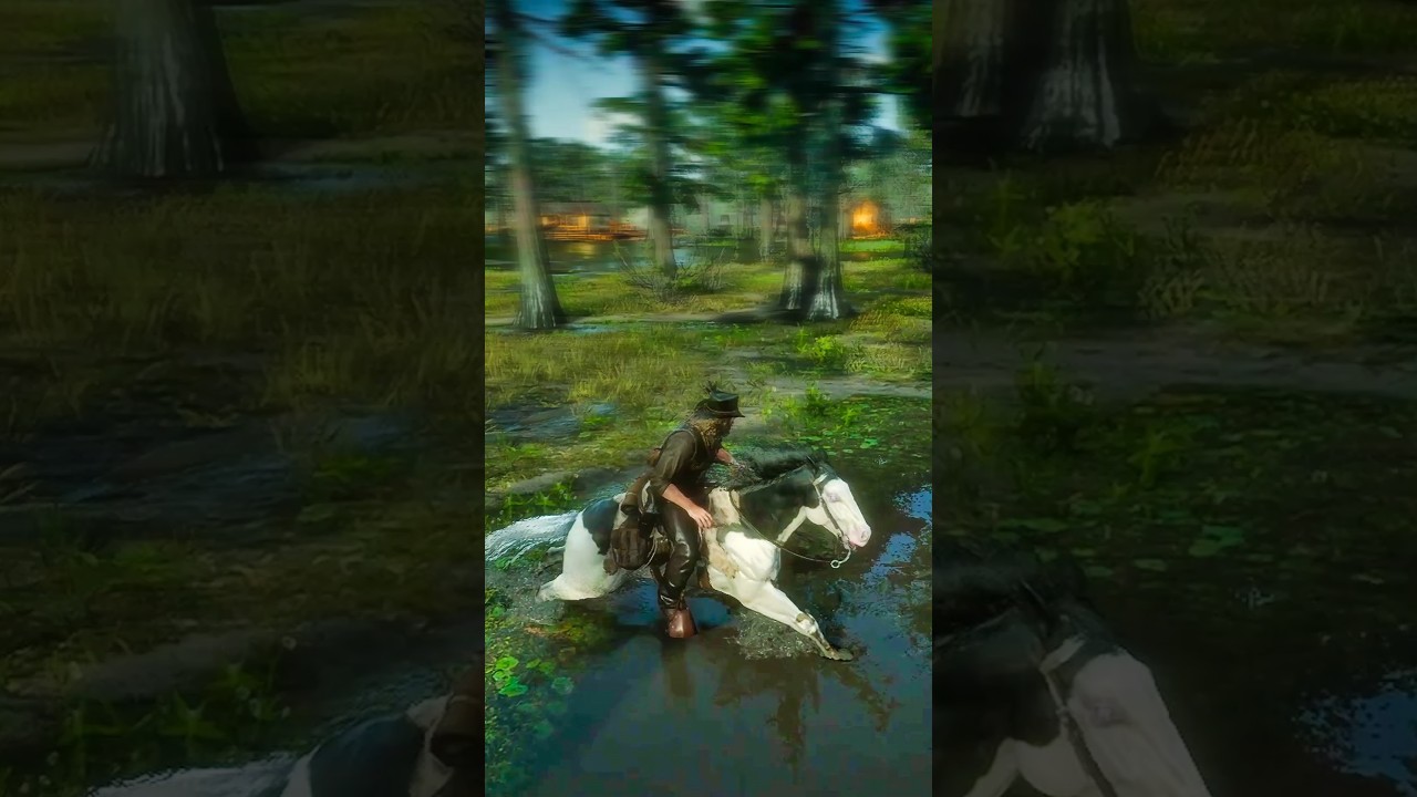 American Paint vs. Alligator 🐴🐊
