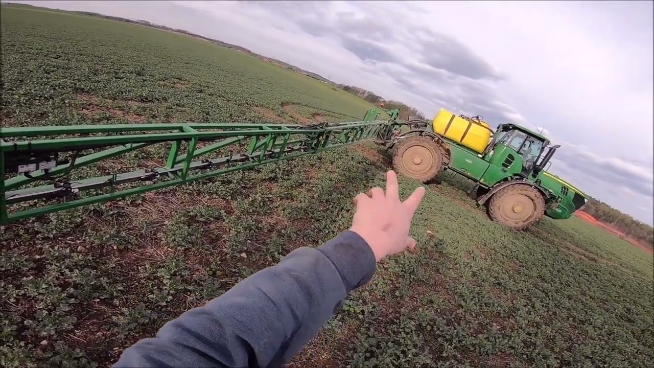 AgroVlog #16 - Pokec o postřikovači, John Deere R4040i