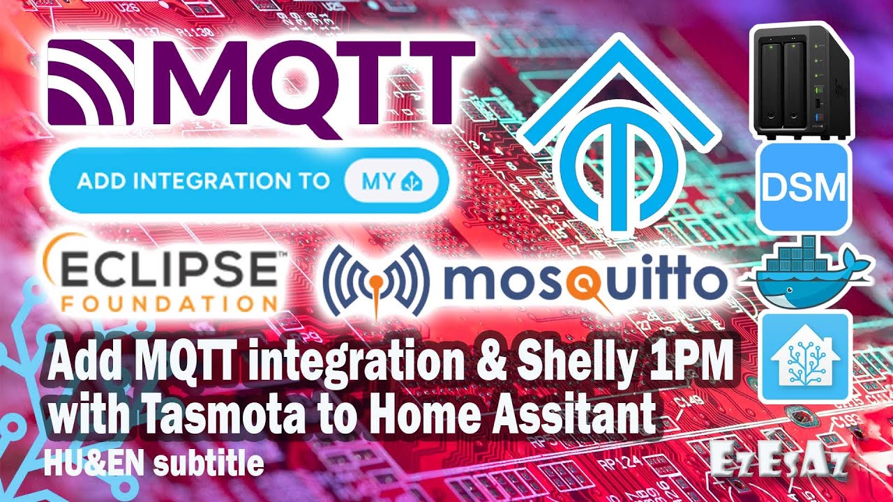 50 Set up Home Assistant MQTT integration and add Shelly 1PM flashed with Tasmota firmware