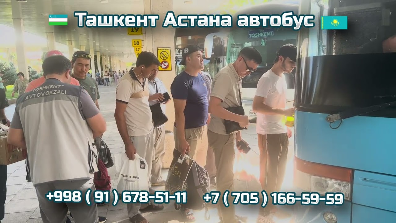 1) Ташкент-Астана автобус | Toshkent-Astana | Астана-Ташкент автобус | Astana-Toshkent