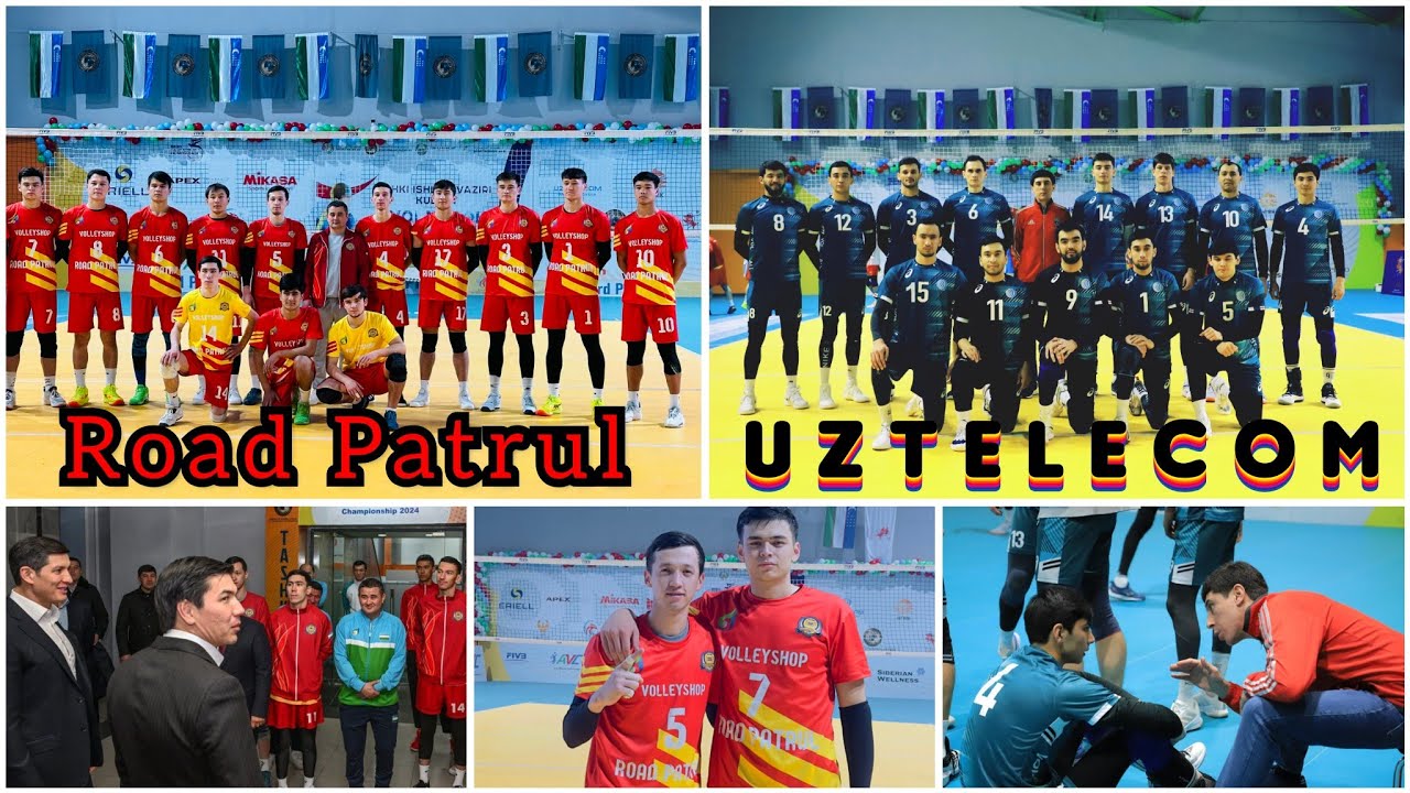 Voleybol bo’yicha O’zbekiston Kubogi 2025 Final bosqichi Road Patrul VS Uztelecom jamoasi