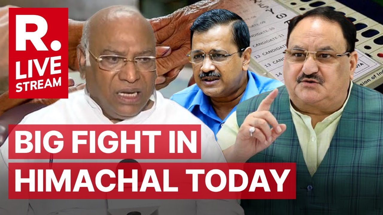 Himachal Elections 2022 LIVE: Final Campaign Day For BJP, AAP & Congress | Rallies | Opinion Polls