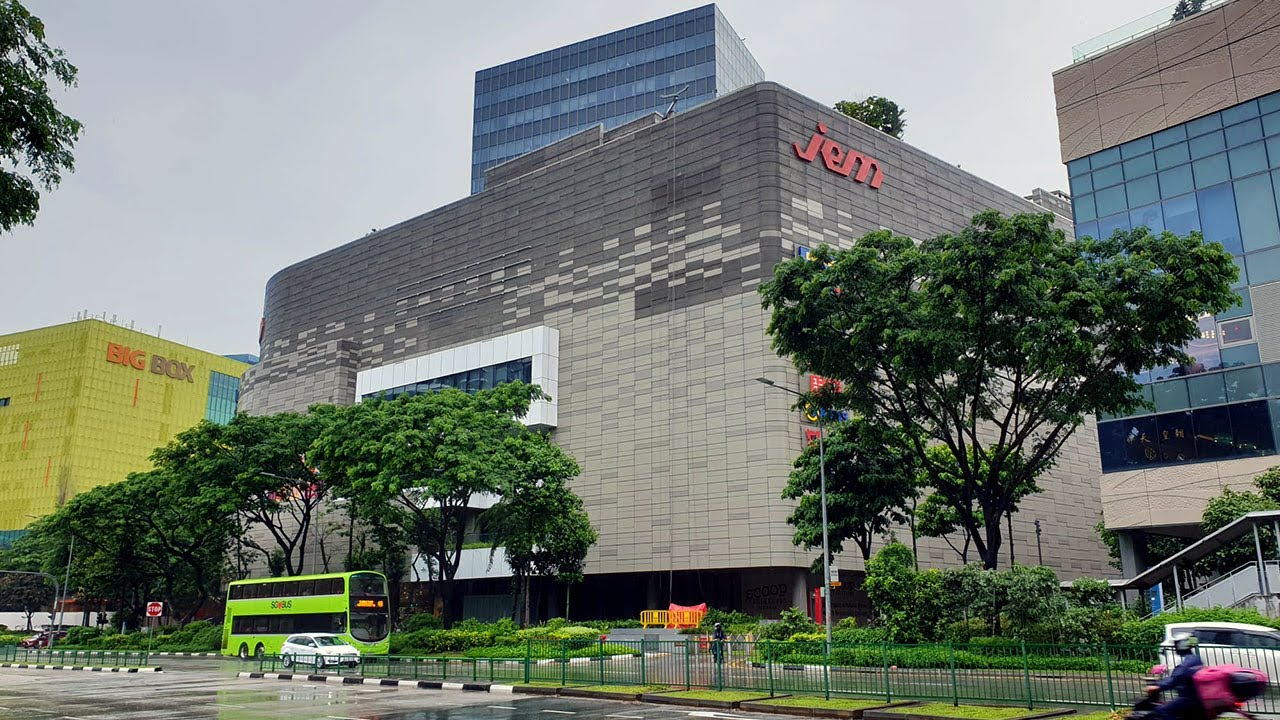The JEM and Westgate Shopping Mall of Jurong East Singapore