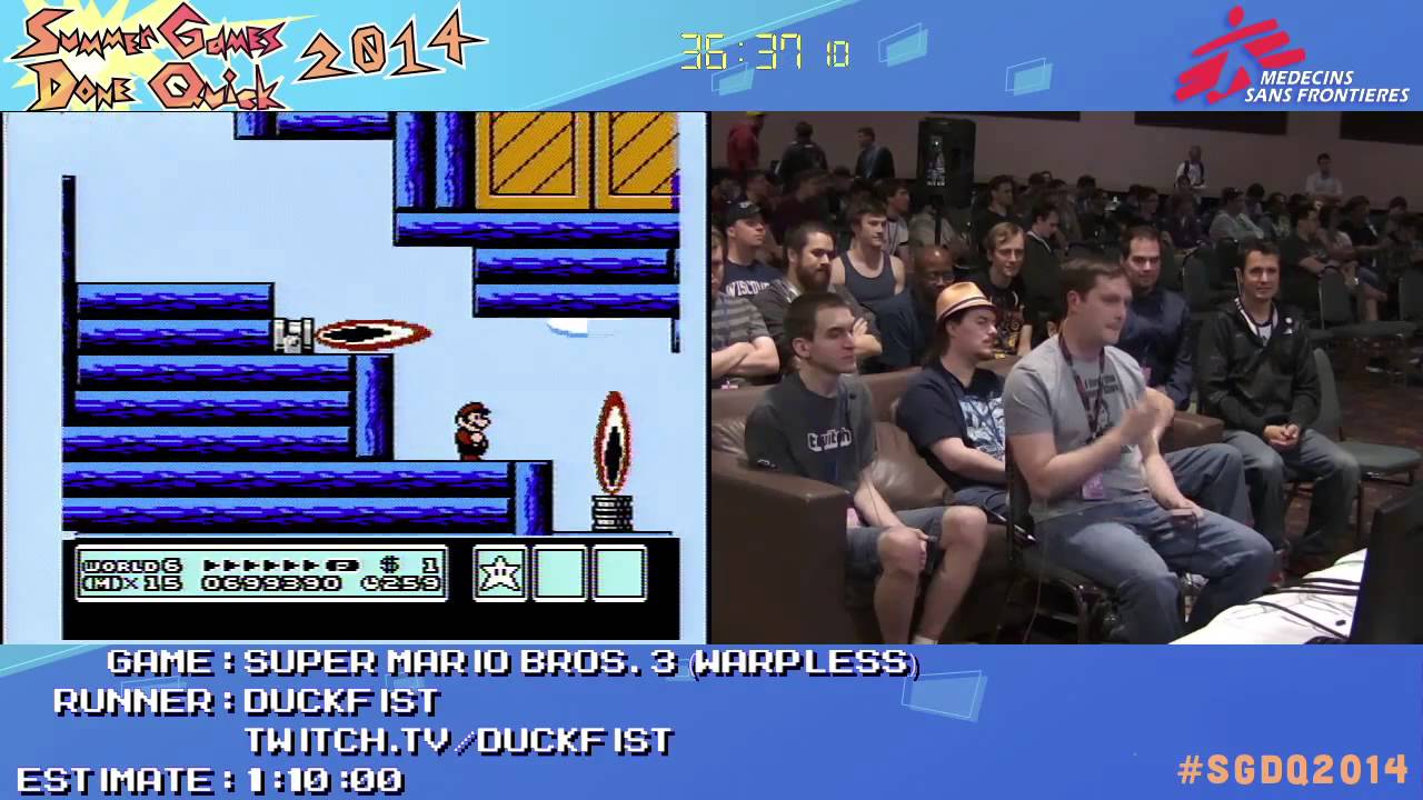 Super Mario Bros. 3 by Duckfist in 55:44 - SGDQ2014 - Part 143