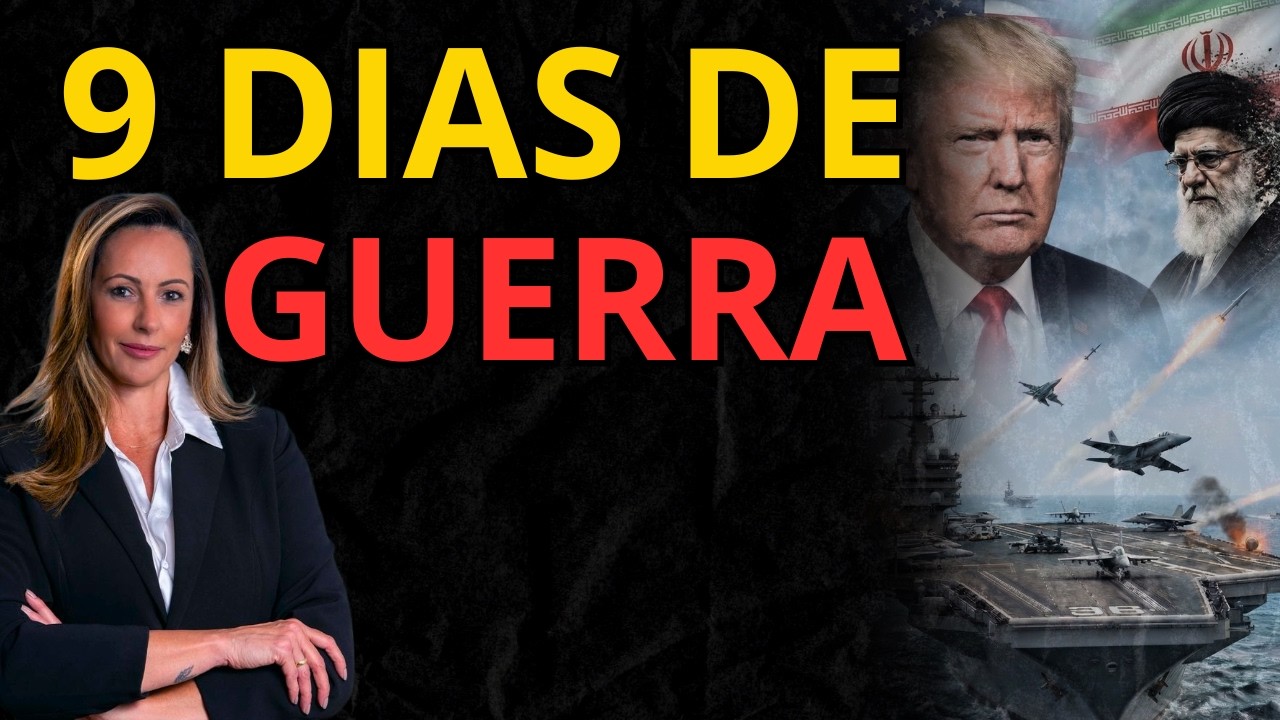 GUERRA DE EUA E ISRAEL CONTRA O IRÃ ENTRA NO NONO DIA