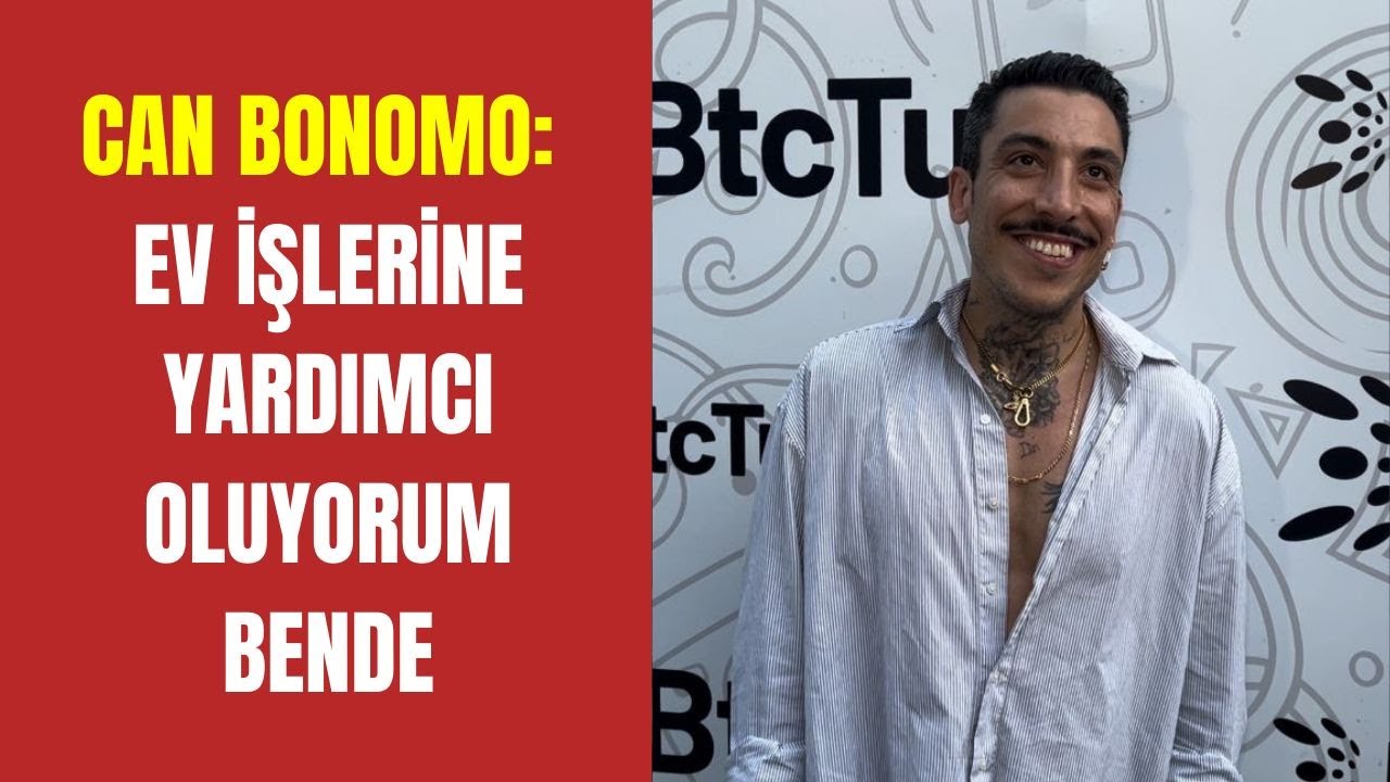 Can Bonomo eşi Öykü Karayel ile ilişkilerini ve ev hallerini anlattı