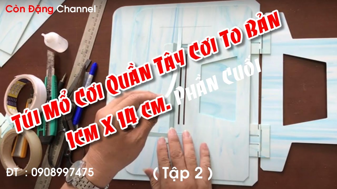 CÒN ĐẶNG VÀ CÁCH LÀM TÚI MỔ QUẦN TÂY CƠ BẢN ( PHẦN CUỐI )