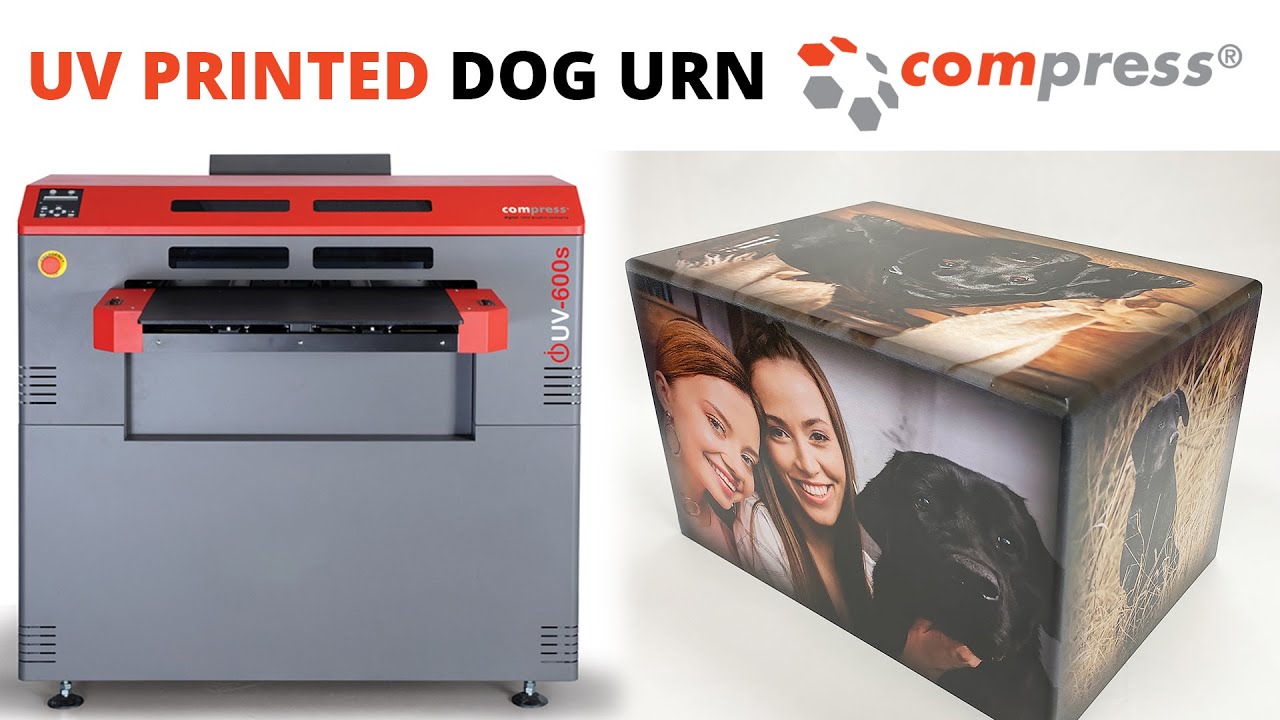 Custom Pet Memorial Urns | Compress UV Printing