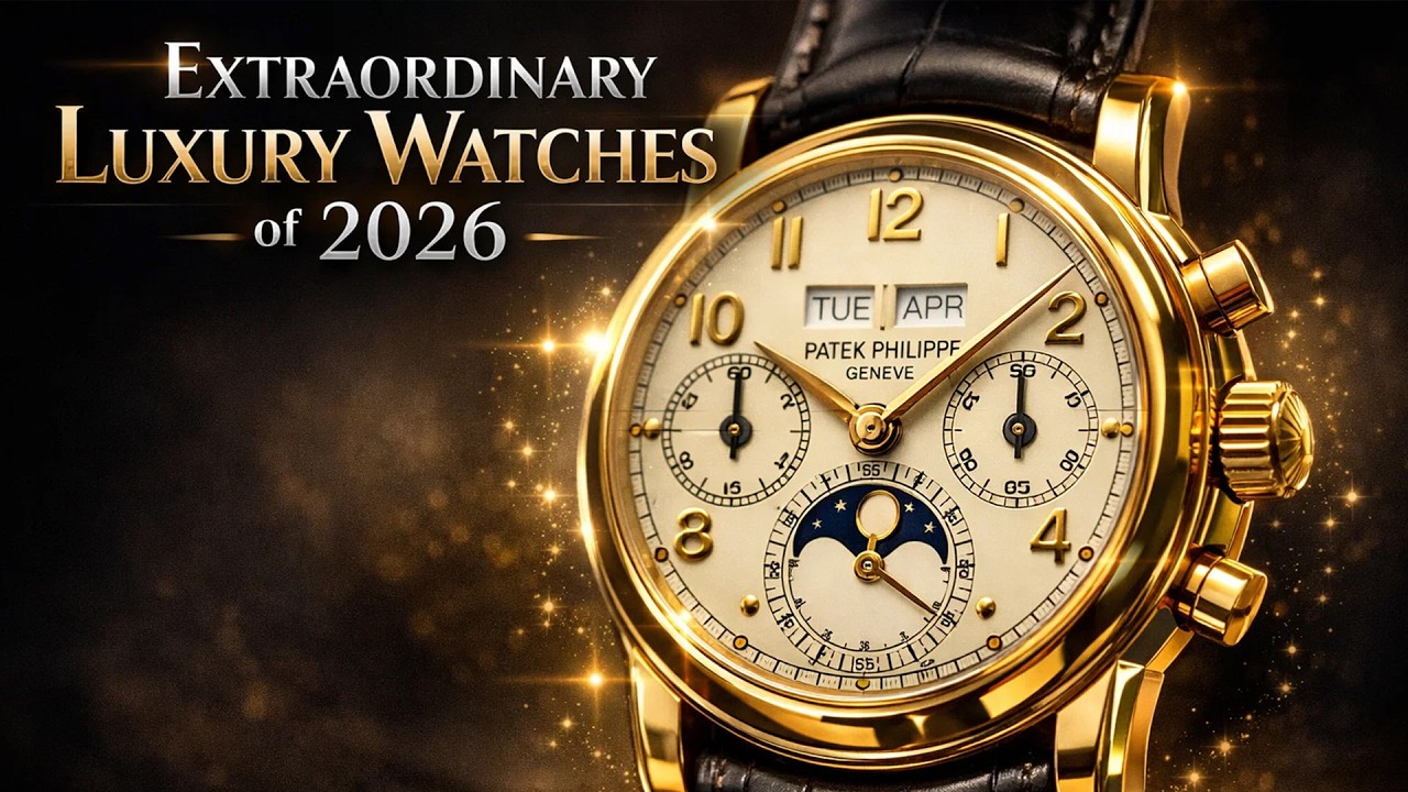 The Most Extraordinary Watches of 2026: Luxury, Obsession & Masterpieces