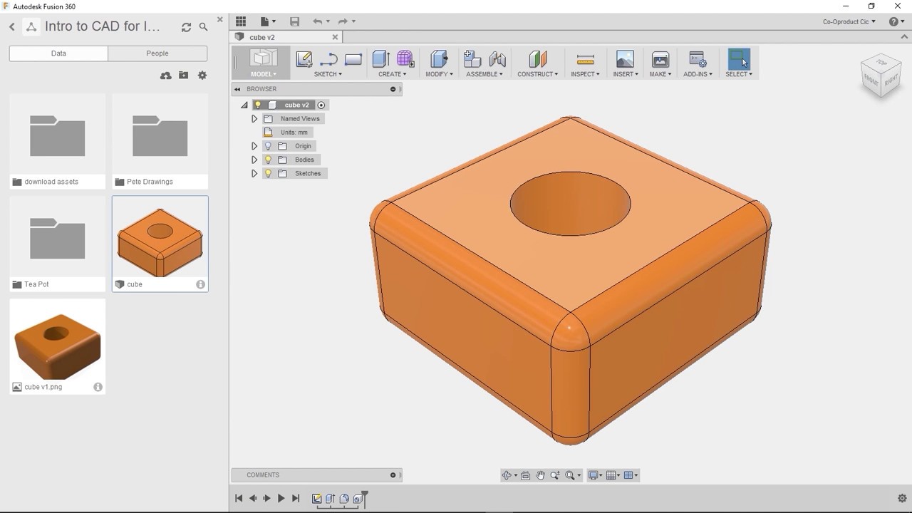 Introduction to Fusion 360 Sharing and Collaboration