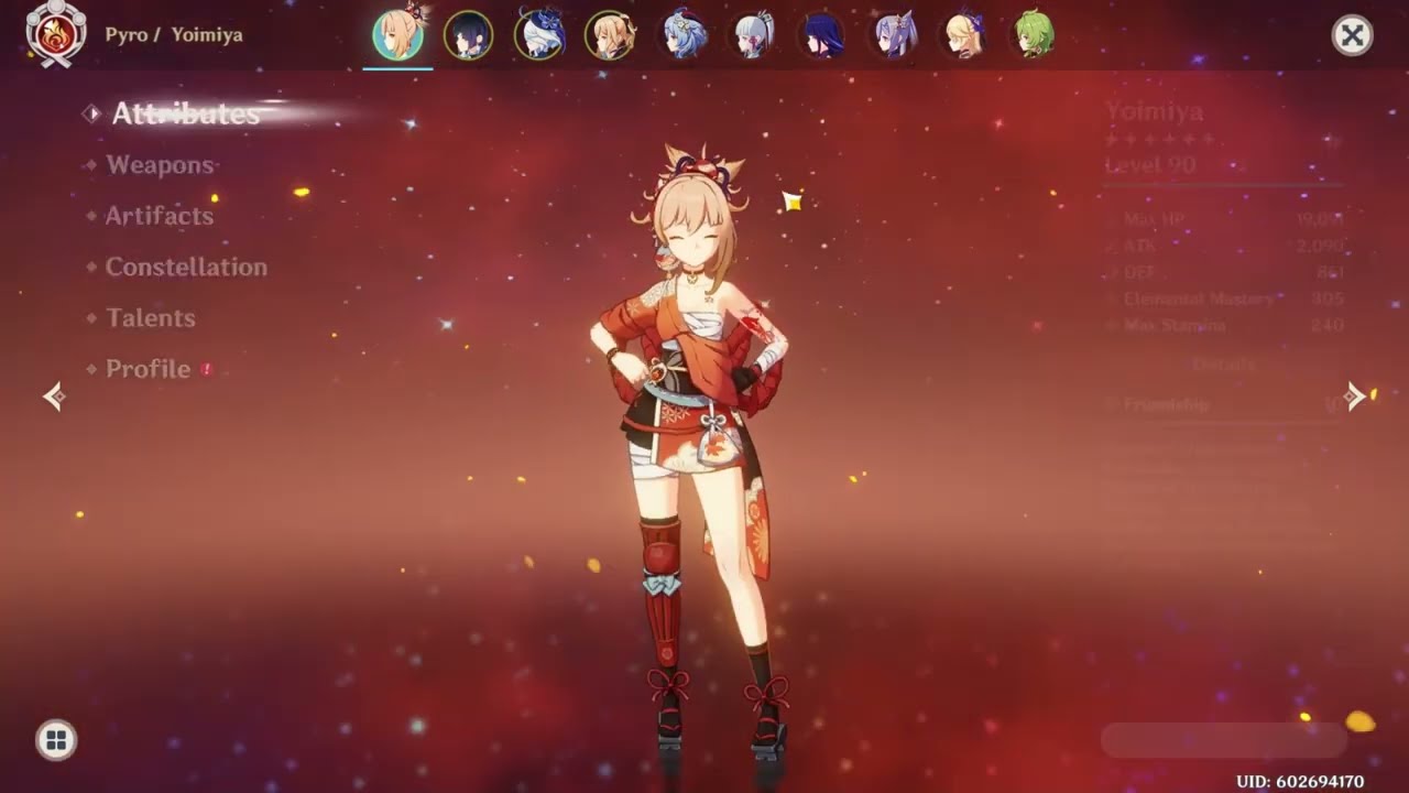 C0 R2 Yoimiya DMG Test