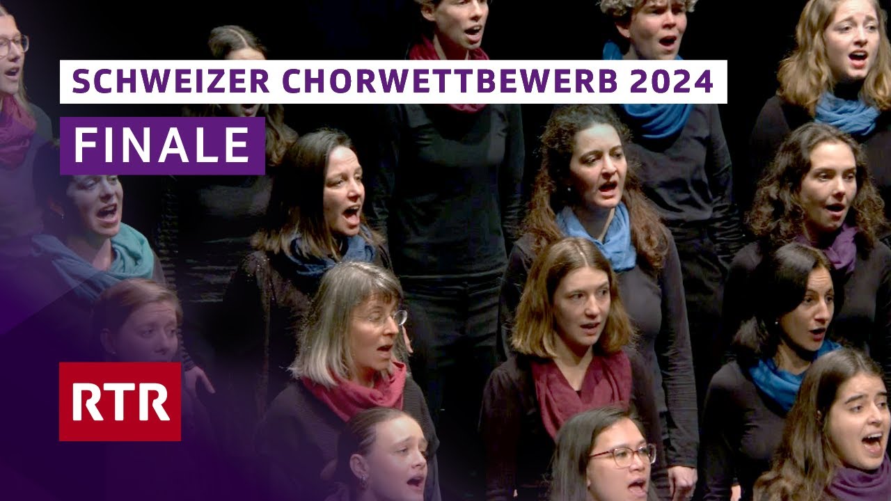 Livestream l Schweizer Chorwettbewerb 2024 l Final l RTR Musica