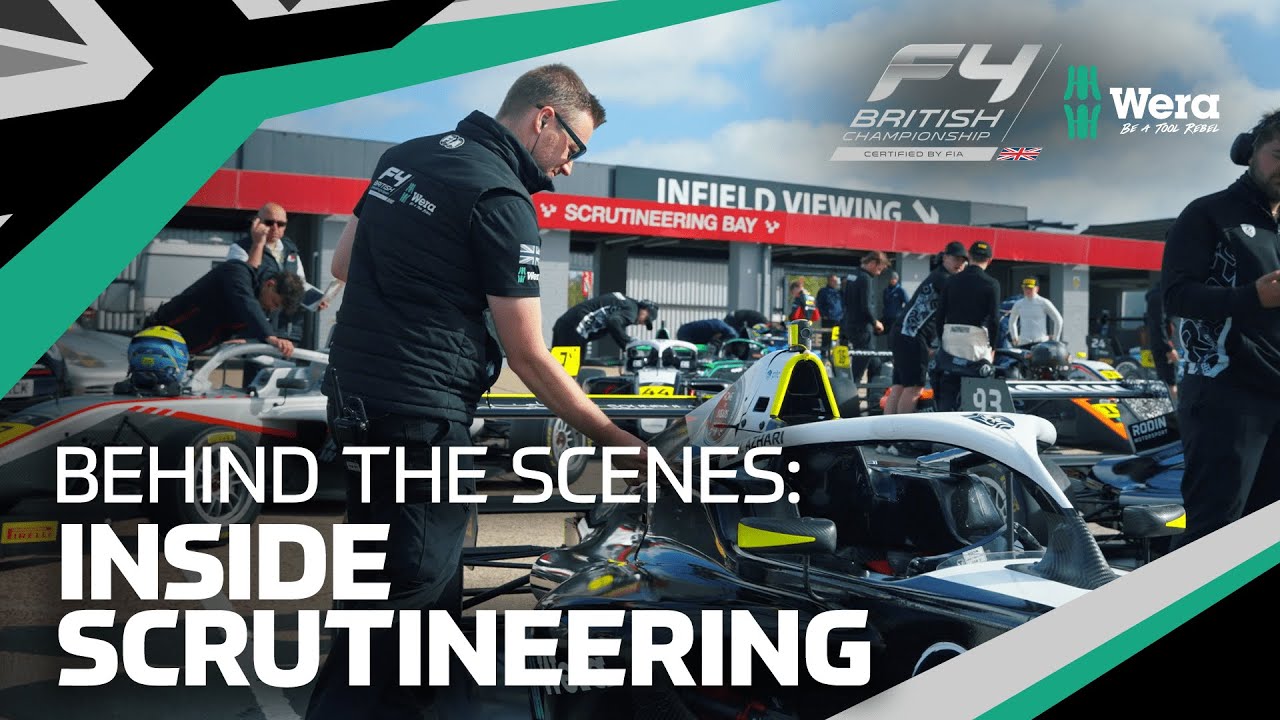 Inside Scrutineering | Behind the Scenes | Wera Tools British F4
