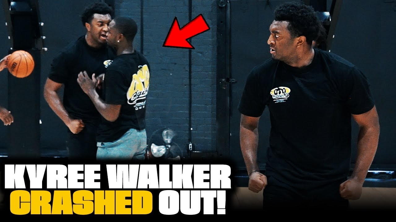 Former 5⭐️ Recruit Kyree Walker CRASHED OUT....He got PHYSICAL!!