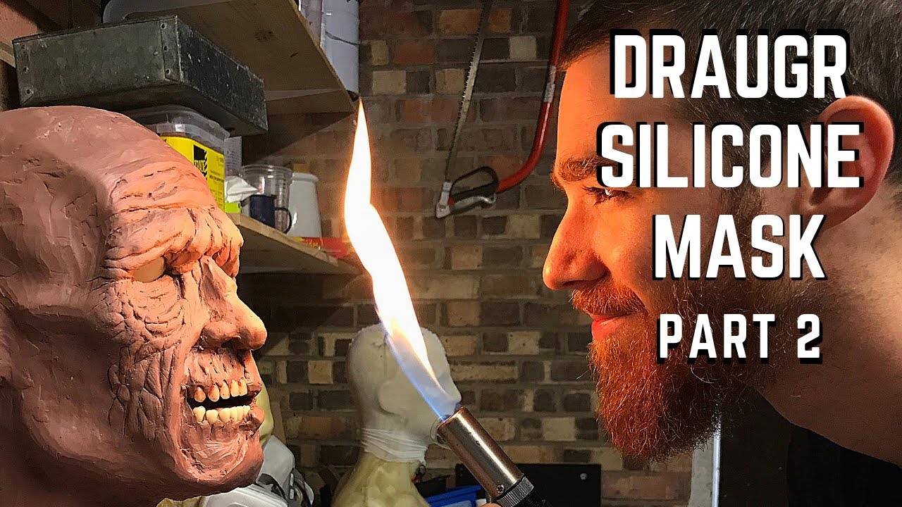 Making a Draugr silicone mask part 2