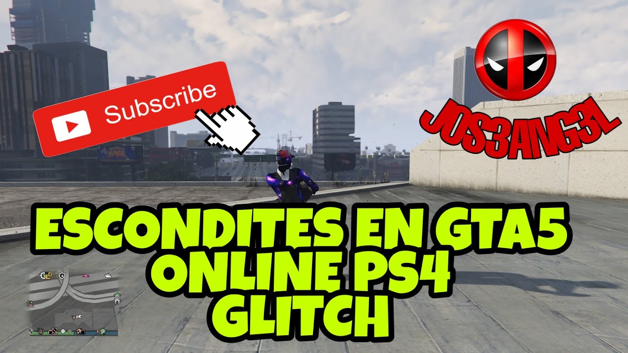 🎲 ESCONDITES + GLITCH  !!! EN #GTAV #GTAonline #PS4