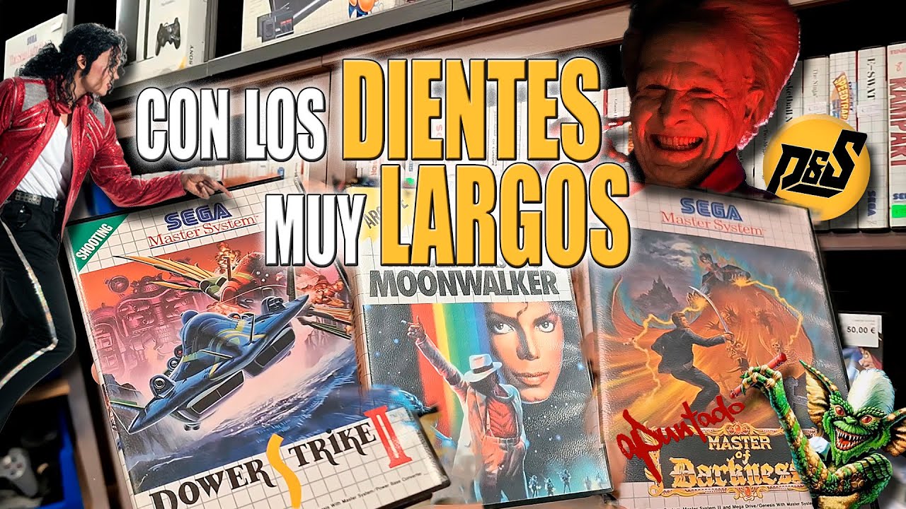 Mucho MASTER SYSTEM, CURIOSIDADES y JUEGOS de PELÍCULAS | Esto es DE LOCOS ‼️