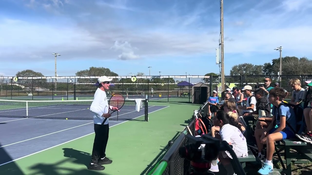 Overhead and volley epic Instruction remember this!! - Rick Macci