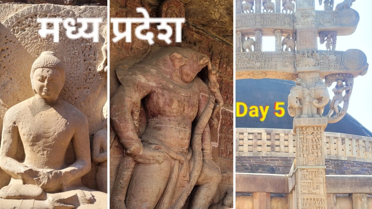 Udayagiri caves| Sanchi stupa| Madhya Pradesh trip day5 
