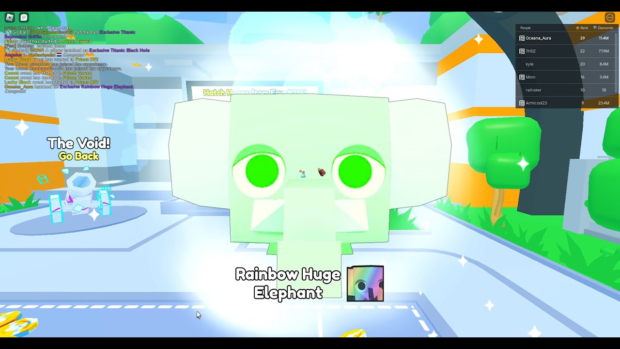 Hatched My 2nd Huge Rainbow Elephant 😱 | Pet Simulator 99