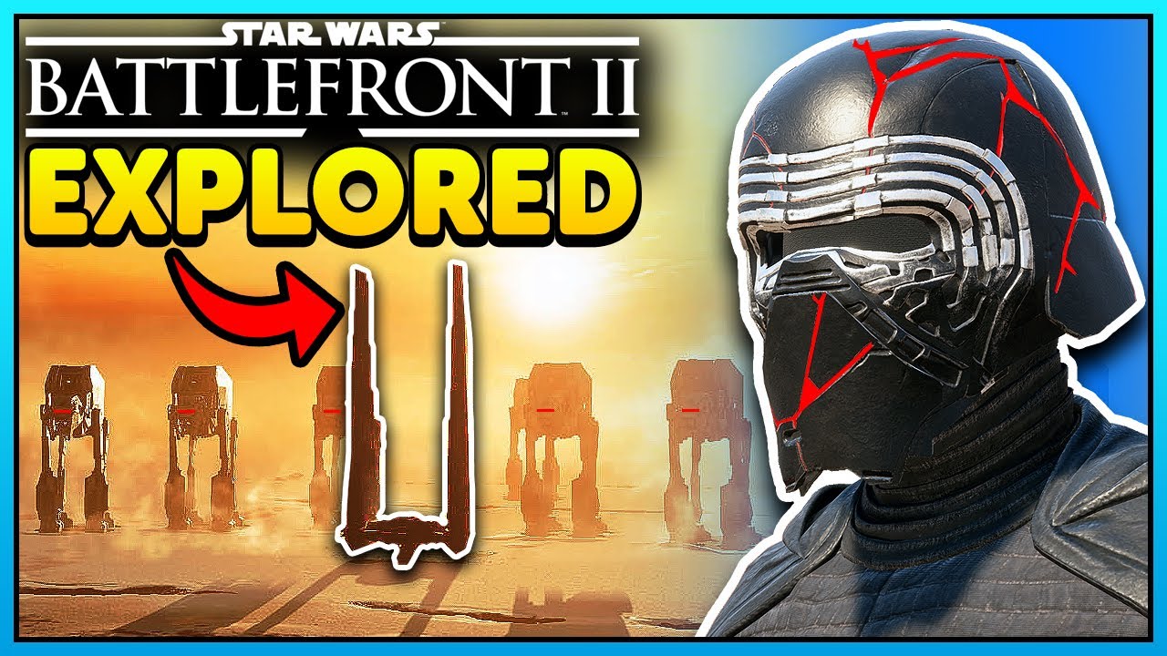 Sunset Crait HvV Map Star Explored! - Star Wars Battlefront 2 Out of Bounds