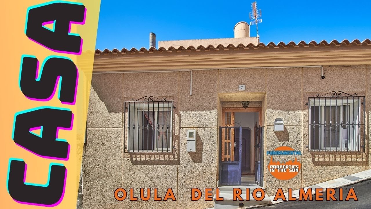 VENDIDA!! Encantadora Casa 59.000 EUROS, en Olula del Rio, Almería VENDIDA