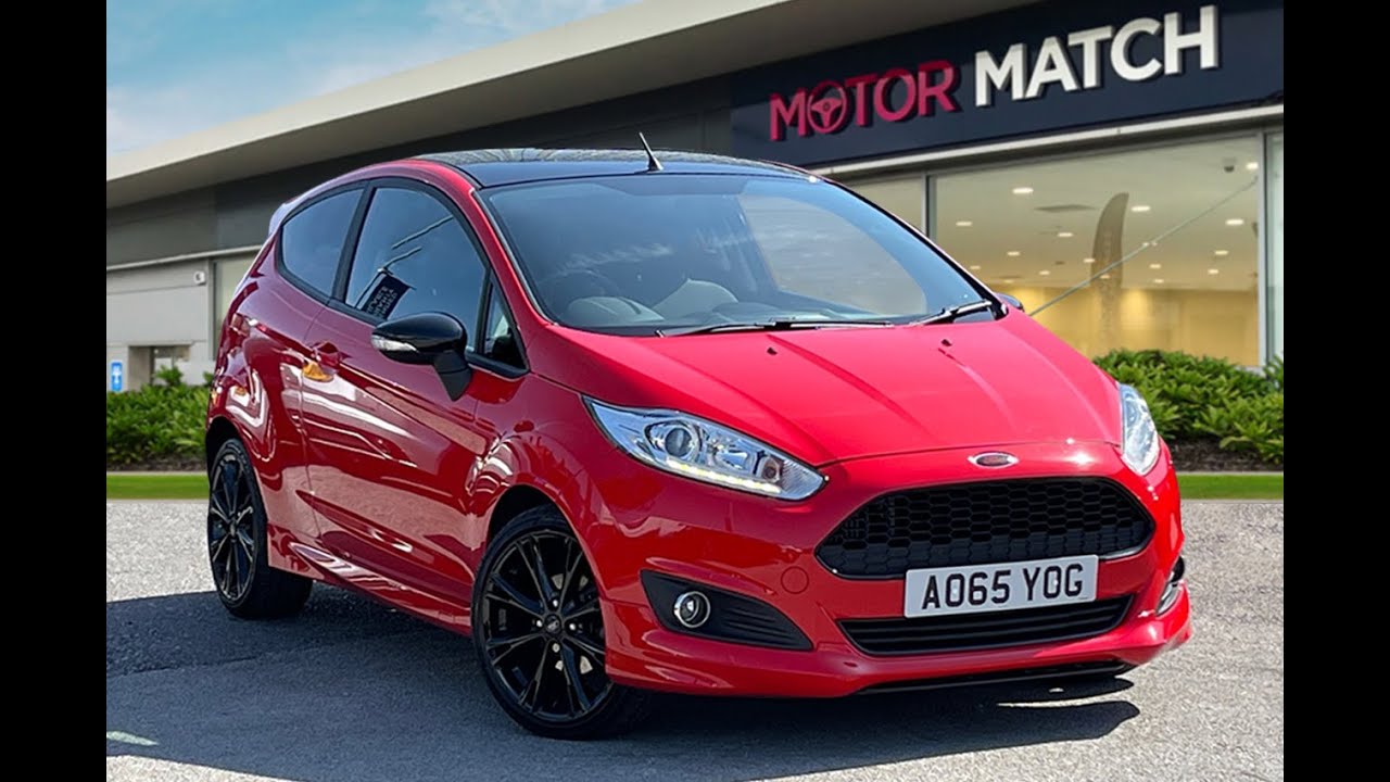 Approved Used Ford Fiesta 1.0T EcoBoost Zetec S Red Edition 3 Door | Motor Match Stockport