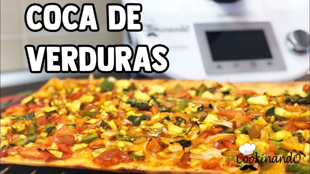COCA de VERDURAS con THERMOMIX
