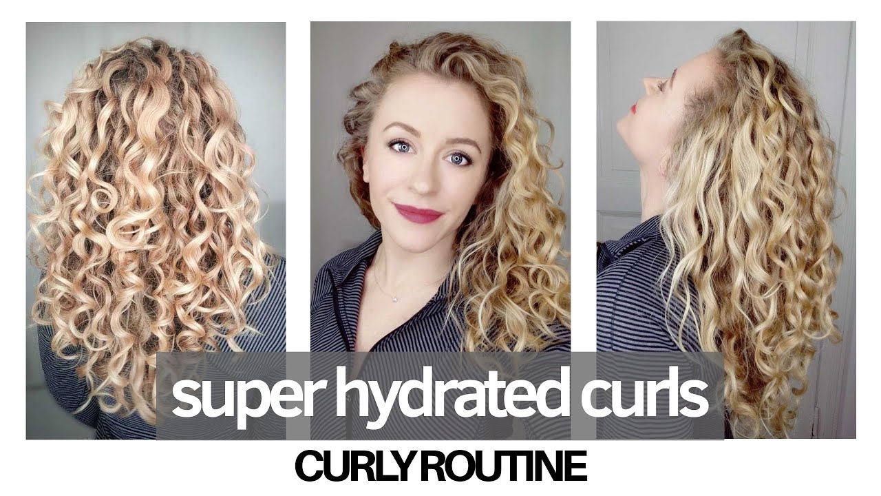Curly Routine *Naked Curls* Using the Bowl Method for Ultimate Hydration