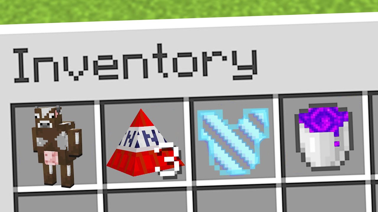 Я создал незаконные предметы Minecraft...