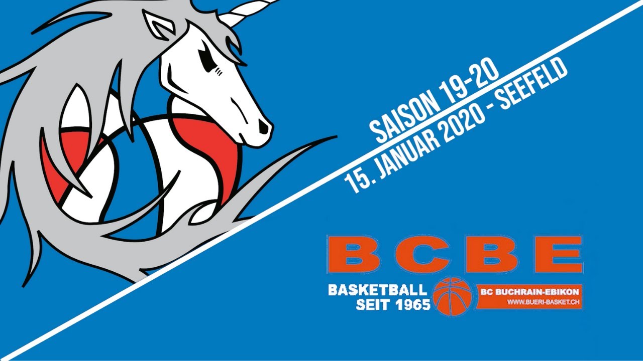 Full Game - Unicorn 02 Spreitenbach vs. BC Buchrain-Ebikon (15.01.2020) Probasket Season 19/20
