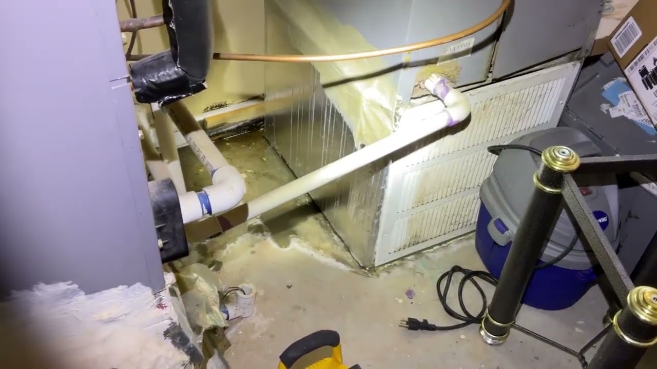 Major condensation leak