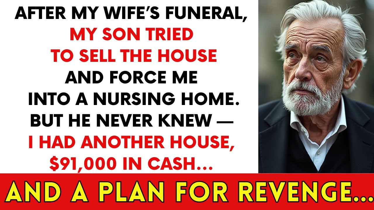 After My Wife’s Funeral, I Didn’t Tell My Son About the Secret House She Left Me. Silent Revenge…