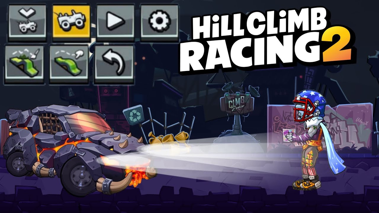 Новое обновление в Hill climb racing 2 😃😱🤩! Проехал 10км в новой карте и создал кубок также