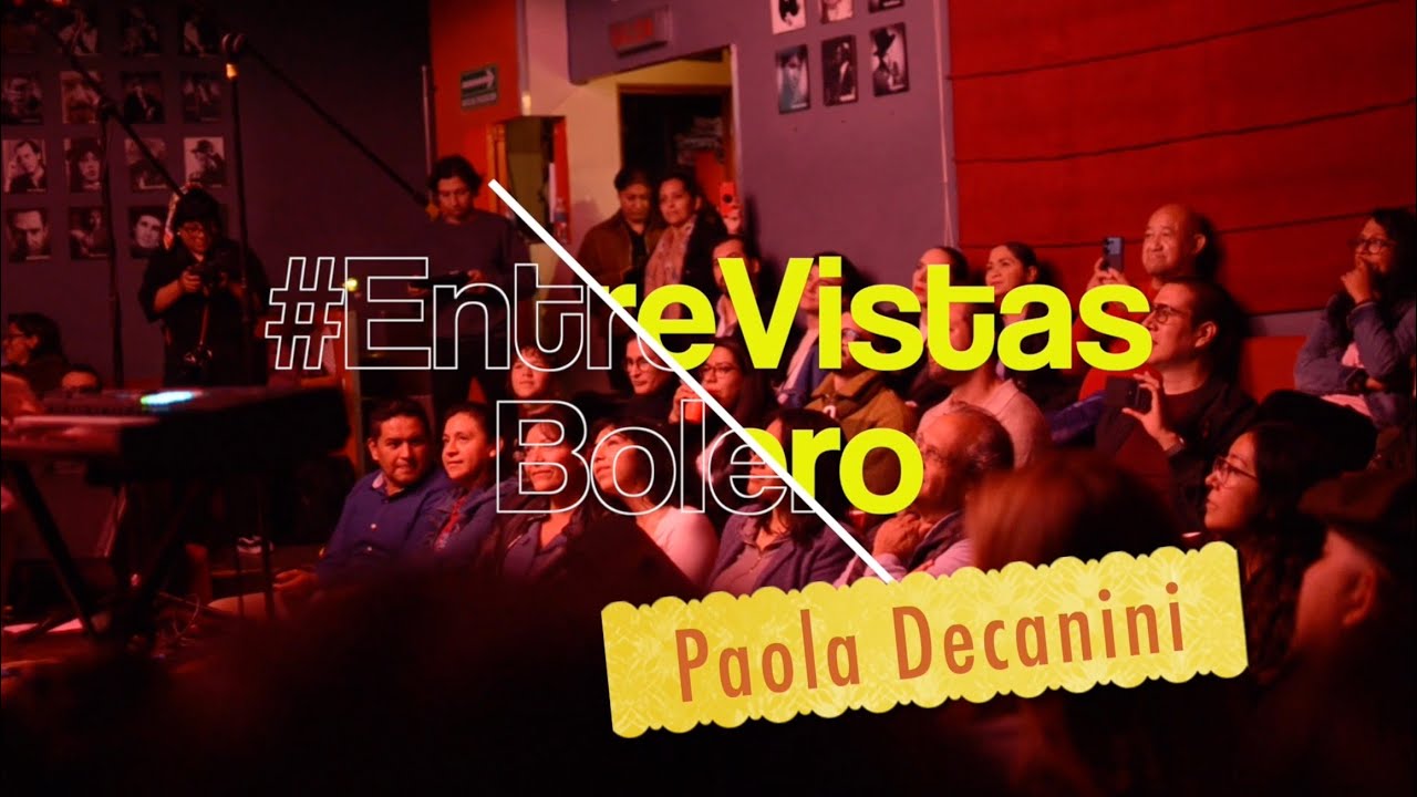 #EntreVistasBolero Paola Decanini en el Foro del Tejedor