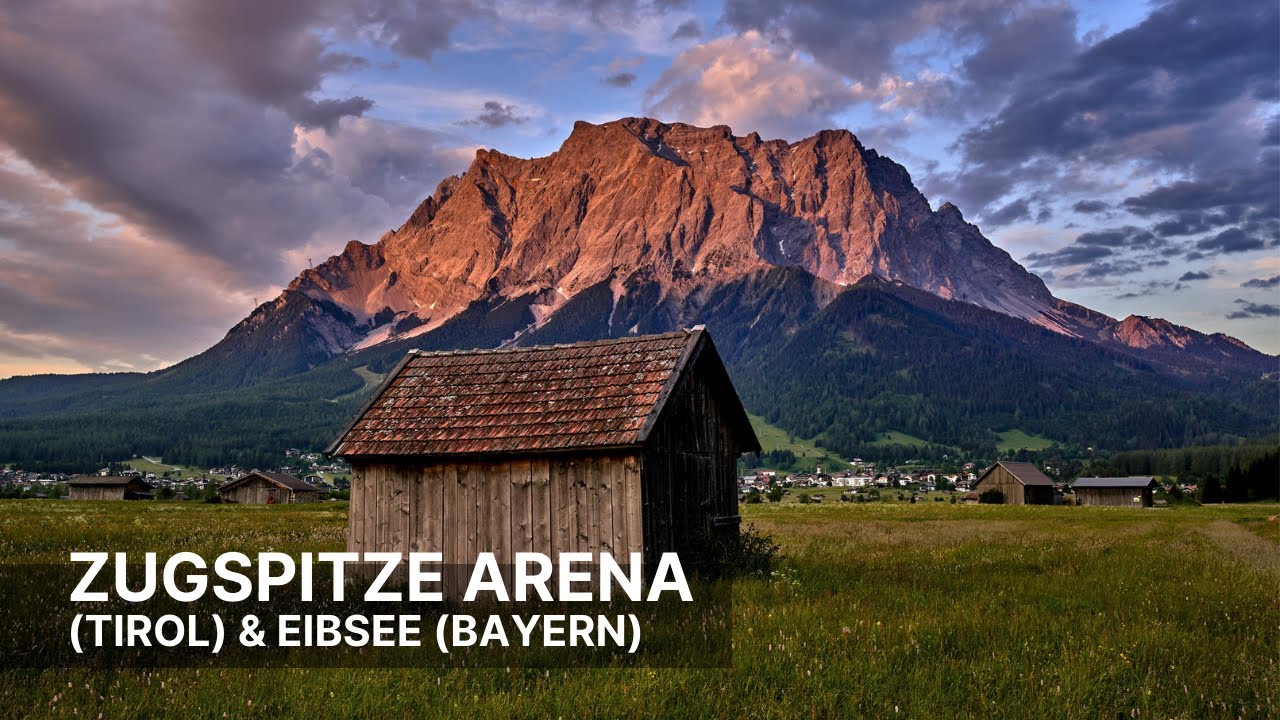 Ausflugsziele Zugspitze Arena (Reutte, Tirol) und Eibsee (Bayern)