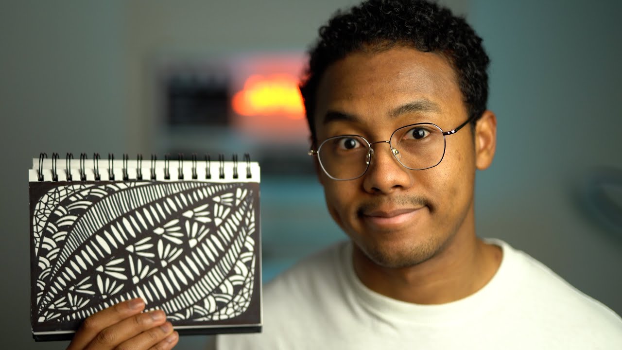 ASMR | Pattern Drawing #2