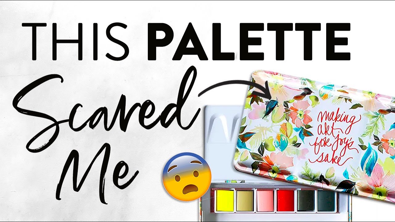 Этот набор акварели просто ПОТРЯС! Палитра PAINTCRUSH от Кристи Райс
